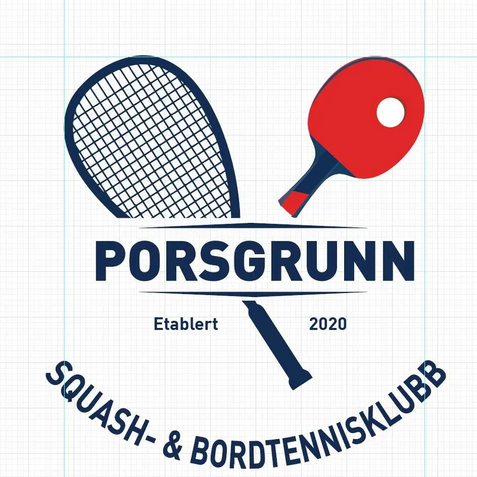 logo bilde Porsgrunn Squash- og bordtennisklubb